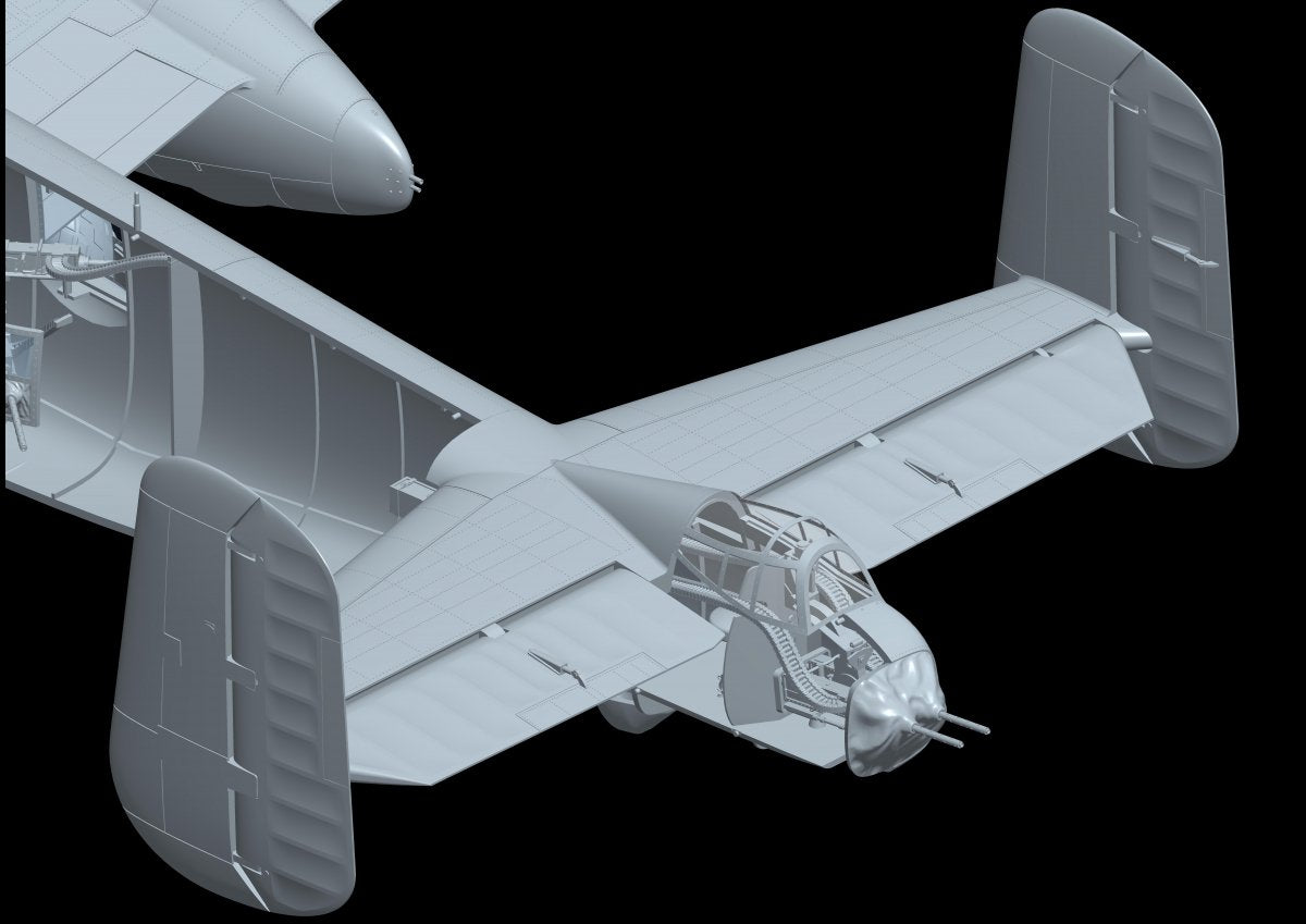 HK Models 01E036 B-25J Mitchell Strafing Babes 1/32 – imagen 7