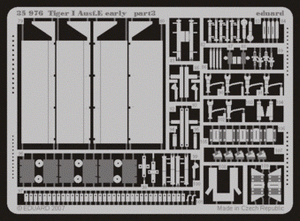 Eduard 35976 Tiger I Ausf. E (version initiale) au 1/35 Tamiya