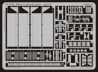 Eduard 35976 Tiger I Ausf. E (version initiale) au 1/35 Tamiya
