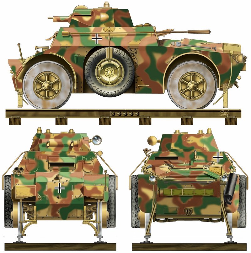 Italeri 7064 Autoblinda AB 40 Ferroviaria 1/72 – immagine 3