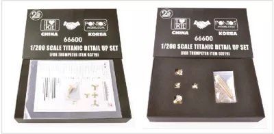 J&amp;#39;adore le kit 66600 Titanic Detail Up Set Trumpeter 03719 1/200  – image 3