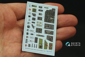 Quinta Studio QD32209 A-20G Havoc 3D-Printed coloured Interior on decal paper (HK Models) 1/32 – imagen 3