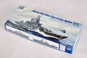 Trumpeter 05720 Russian Navy Slava Class Cruiser Moskva 1/700 – immagine 2