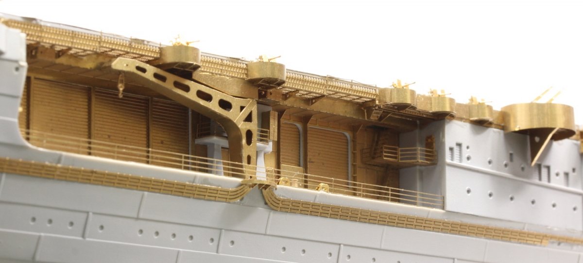 Pontos 37031FN USS CV-6 Enterprise 1942 Detail up set (Teak tone wooden deck) 1/350 – image 6