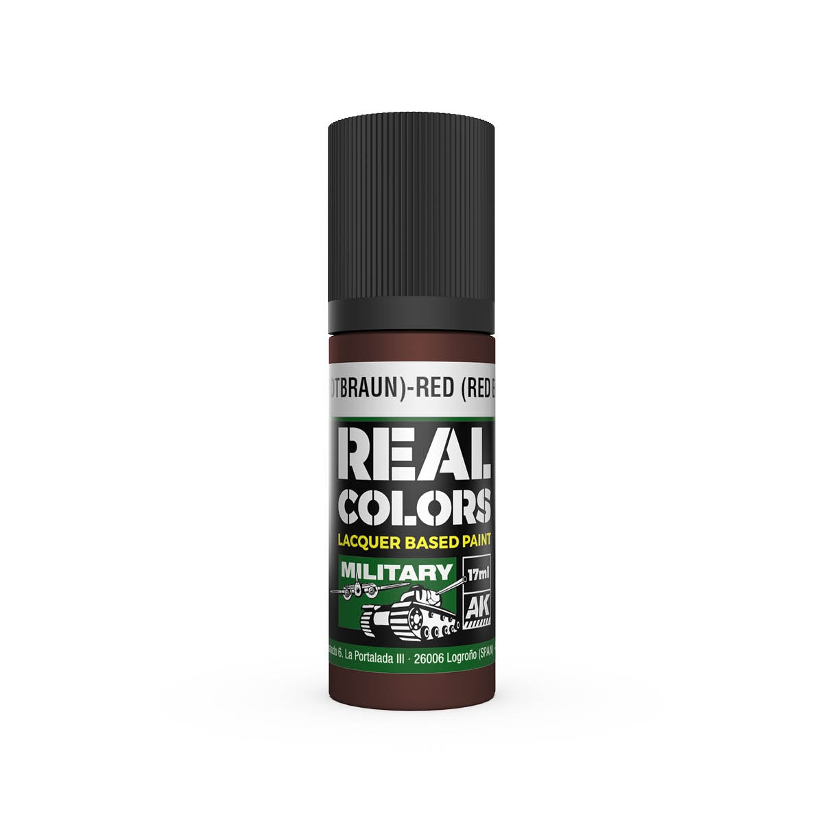 AK Interactive RC862 Rot (Rotbraun)-Red (Red Brown) RAL 8012 17 ml – zdjęcie 2