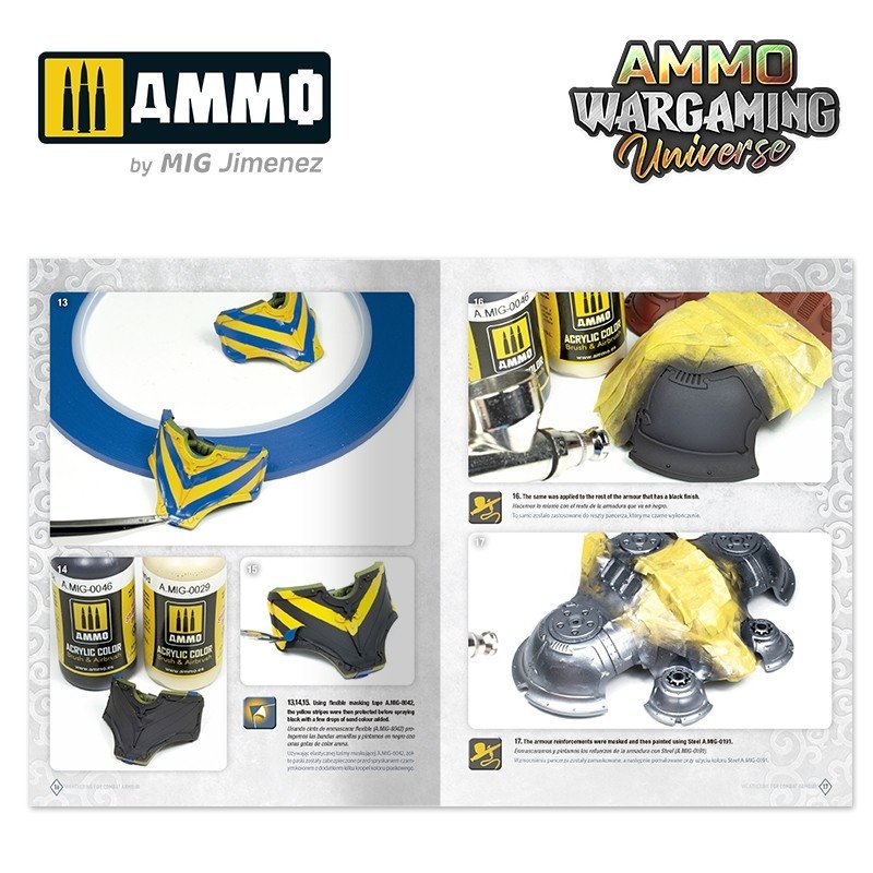 MUNITIONS de Mig Jimenez 7922 AMMO WARGAMING UNIVERSE 03 - Weathering Combat Armor – image 5