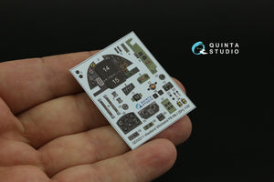 Quinta Studio QD32211 Westland Whirlwind FB Mk.I 3D-Printed &amp;amp; coloured Interior on decal paper (Special Hobby) 1/32 – immagine 5