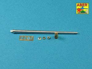 Aber 35L-241 7,5 cm barrel with muzzle brake for Panther Ausf.A 1/35 – immagine 2