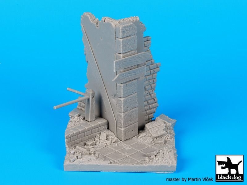 Black Dog D35057 House corner N°2 base 1/35 – zdjęcie 6