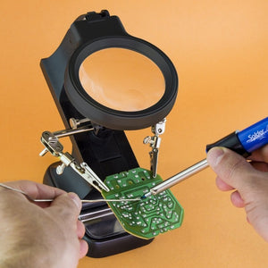 Modelcraft PCL2400 Helping Hands &amp;amp; LED Magnifier Workstation – imagen 3