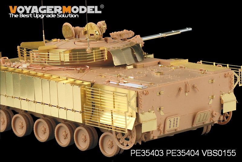 Voyager Model PE35403 Modern Russian BMP-3 MICV w/Slat Amour for TRUMPETER 00365 1/35 – zdjęcie 9