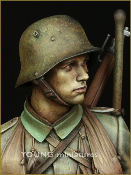 Young Miniatures YM1820 Stormtrooper Battle of Somme 1916 1/10 – Bild 4