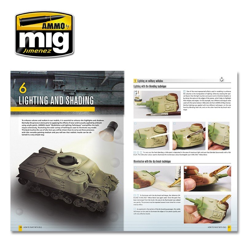 Ammo of Mig 6043 MODELLING GUIDE: HOW TO PAINT WITH OILS EN – immagine 2