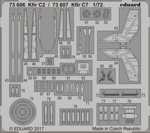 Eduard 73606 Kfir C2 AMK 1/72 – zdjęcie 2