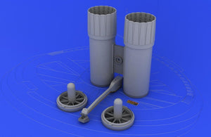 Eduard 632011 F-4 exhaust nozzles USN late 1/32 (Tamiya) – imagen 2