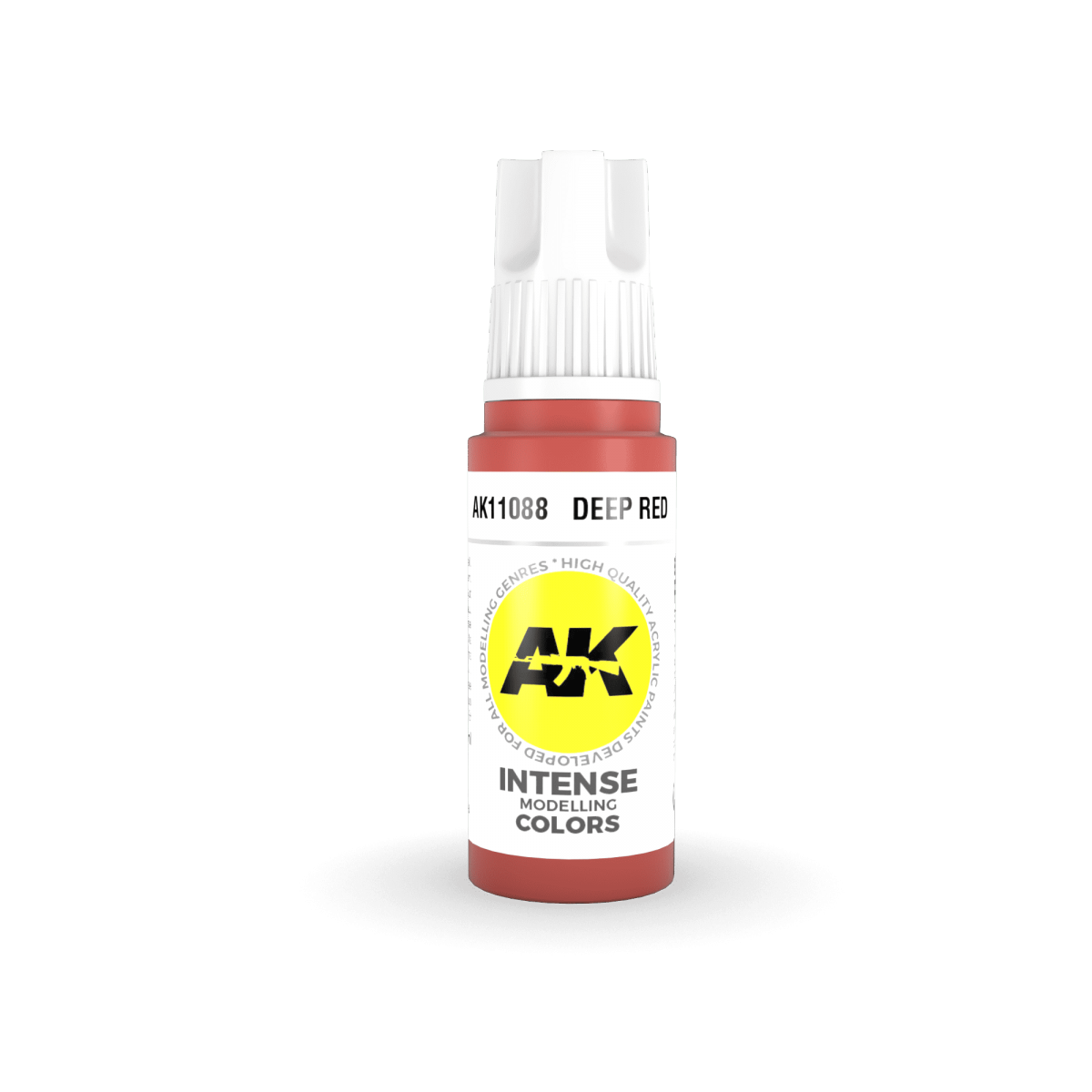 AK Interactive AK11088 DEEP RED – INTENSE 17ml – immagine 2