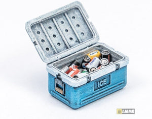 Liang 0414 3D-Print Model Mini Bar &amp;amp; Freezer 1/35 – immagine 6
