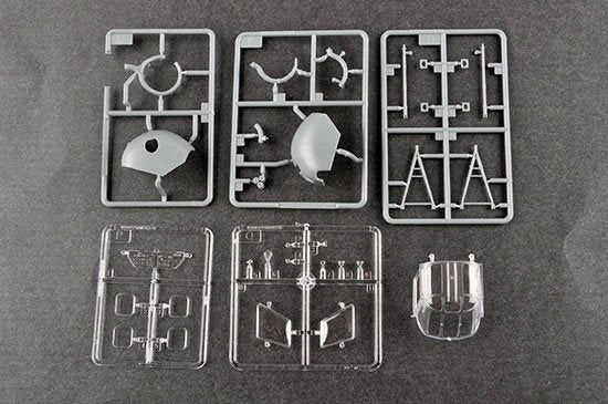 Trumpeter 02884 HH-34J USAF Combat Rescue 1/48 – immagine 3