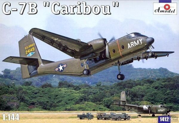 Modèle A 01412 C-7B Caribou 1/144 