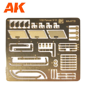 AK Interactive AK35504-A PZ.KPFW.IV AUSF.D AFRIKA KORPS + DAK PANZERFAHRER 1/35 – zdjęcie 6