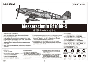 Trumpeter 02299 Messerschmitt Bf 109K-4 – Bild 2