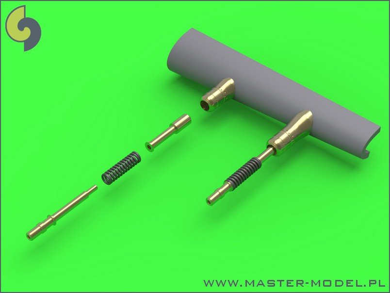 Master AM-48-085 Hawker Hurricane Mk IIC - Hispano Mk II 20mm cannons (with round recoil springs) 1/48 – immagine 2