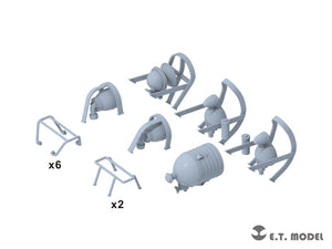 E.T. Model P35-260 Lights Set with Guards for U.S.Army M4 Sherman 1/35 – Bild 2