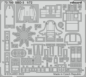 Eduard 73780 SBD-3 FLYHAWK 1/72 – imagen 2