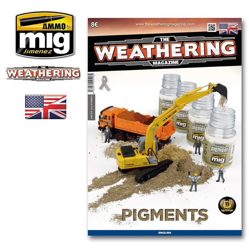 Munitions de Mig Jimenez 4518-EN TWM ÉDITION 19 - PIGMENTS (ANGLAIS)