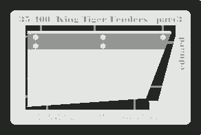 Eduard 35400 King Tiger fenders 1/35 Tamiya
