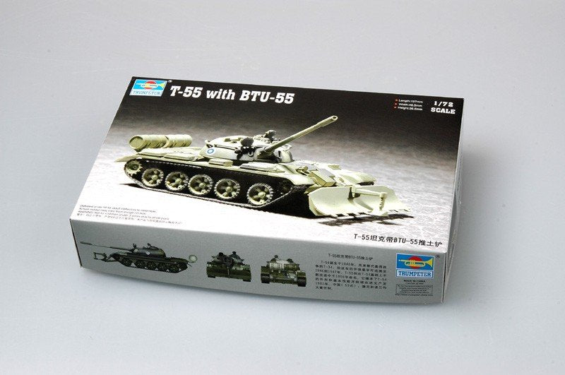 Trumpeter 07284 T-55 with BTU-55 1/72 – Bild 2