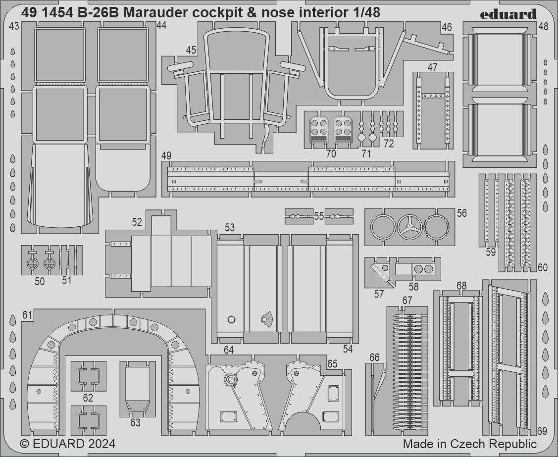 Eduard BIG49421 B-26B Marauder PARTIE I ICM 1/48 – image 2