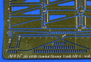 Aber 35193 Russian heavy tank KV-1 - vol.3 - additional set - fenders, late model 1/35 – Bild 2