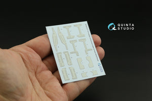 Quinta Studio QP32012 F-16 block 40/42 reinforcement plates (Tamiya) 1/32 – Bild 4