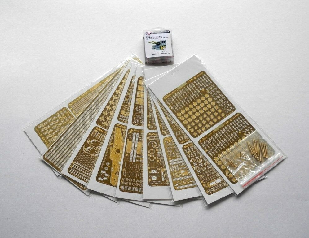 Flyhawk FH350029 WWII Japanese Battleship Fuso Detail Parts (for Fujimi 600055) 1/350 – image 2