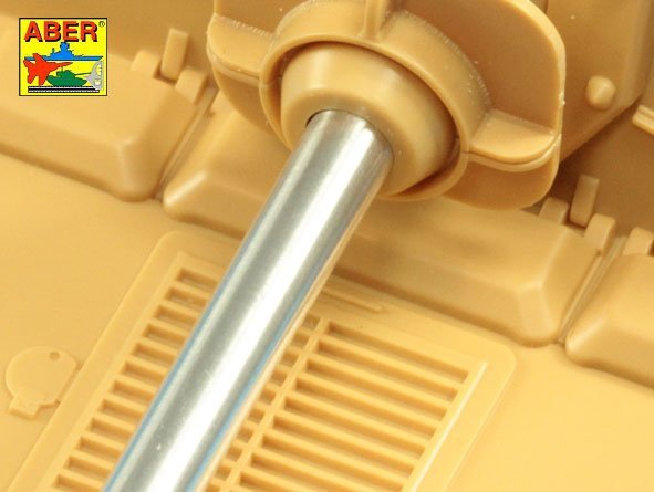 Aber 48L-35 German 88mm Pak 43/2 L/71 barrel for Sd.Kfz.184 Elefant 1/48 – imagen 11