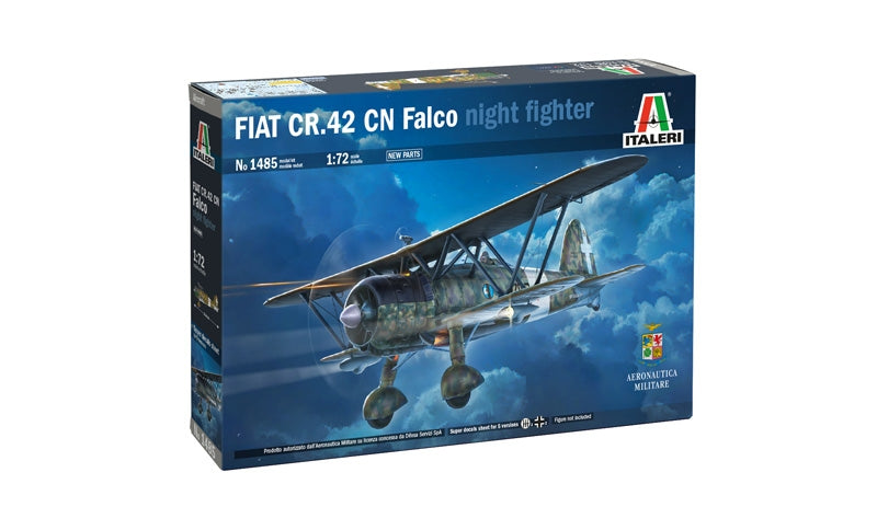 Italeri 1485 FIAT CR.42 CN Falco Night Fighter 1/72 – imagen 2