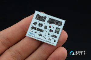 Quinta Studio QDS-48448 F-4G early 3D-Printed &amp;amp; colored Interior on decal paper (Zoukei Mura SWS) (Small version) 1/48 – image 5