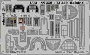 Eduard SS359 Rafale C 1/72 HOBBY BOSS