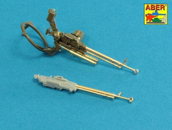 Aber 35L-114 Barrel for Russian 12,7mm heavy machine gun DShK, WWII version (JS-2:; JS-3; JSU-152) 1/35 – Bild 18