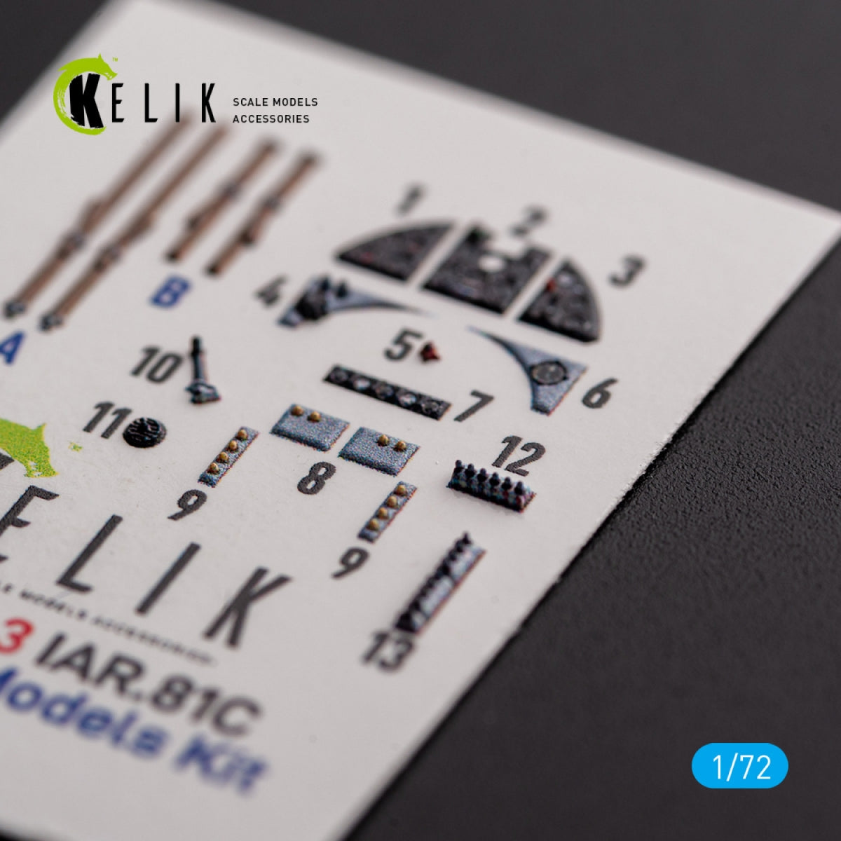 KELIK K72143 IAR.81c - interior 3D decals for IBG Models kit 1/72 – image 4