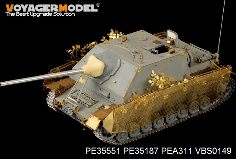 Voyager Model PEA311 WWII German Jagdpanzer IV/70(A) &amp;quot;Thoma shields&amp;quot; wire mesh schürzen For DRAGON 6082 6689/TRISTAR KIT 35048 1/35 – imagen 2