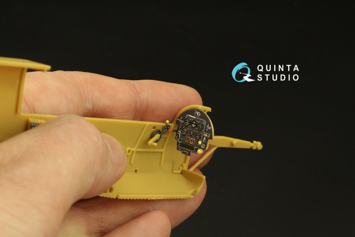 Quinta Studio QD35072 Fi 156C 3D-Printed &amp;amp; coloured Interior on decal paper (Hobby Boss (ex-Tristar)) 1/35 – zdjęcie 10