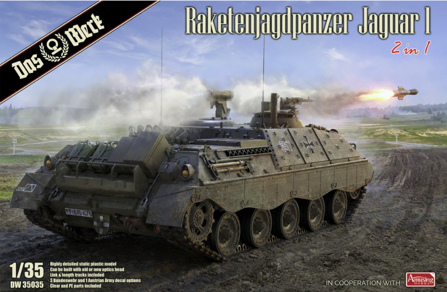 Das Werk DW35035 Raketenjagdpanzer Jaguar 1 2en1 1/35
