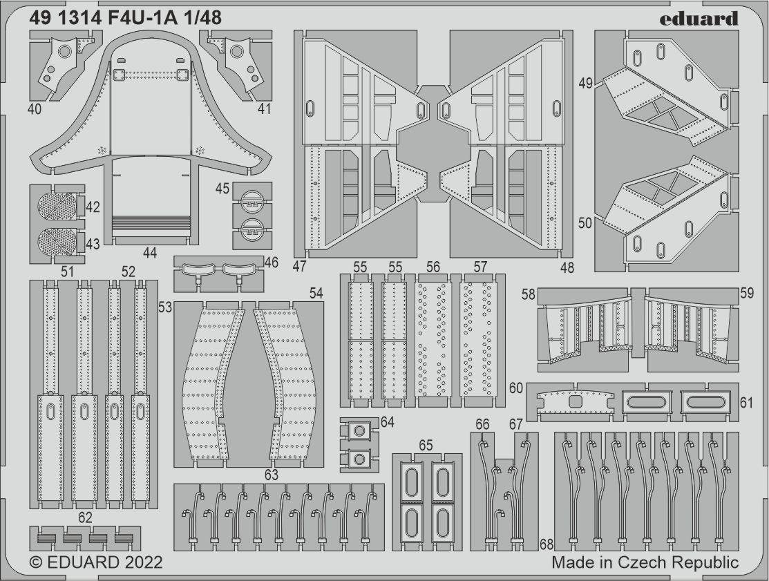 Eduard BIG49356 F4U-1A HOBBY BOSS 1/48 – Bild 3