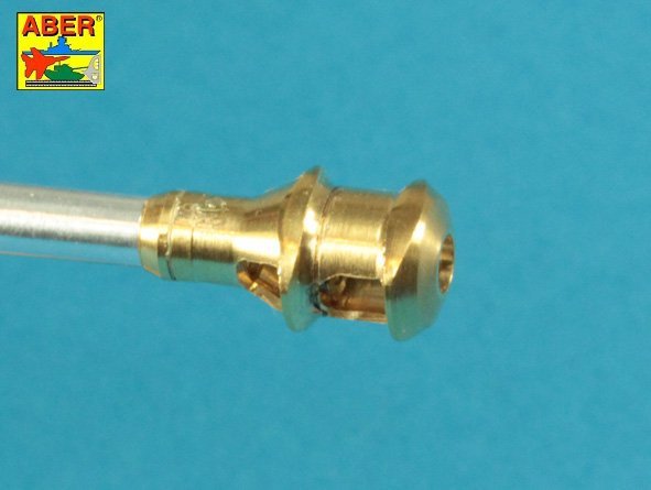 Aber 35L-046n German 75 mm Barrel for Kwk 40 L/48 with early model muzzle brake for Pz.Kpfw. IV Ausf.G late - Ausf.H 1/35 – immagine 5