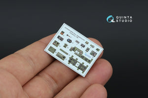 Quinta Studio QD48469 A6M2 Zero (Nakajima Prod.) 3D-Printed colored Interior on decal paper (Academy) 1/48 – image 4