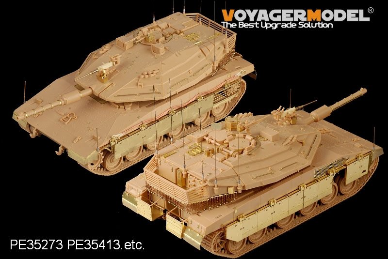 Voyager Model PEA171 Modern Merkava MBT Family Antenna Set (For All) 1/35 – Bild 2