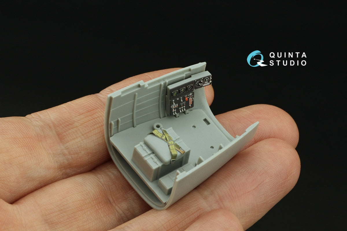 Quinta Studio QD48436 B-25J Mitchell Glass Nose 3D-Printed coloured Interior on decal paper (HK models) 1/48 – immagine 6