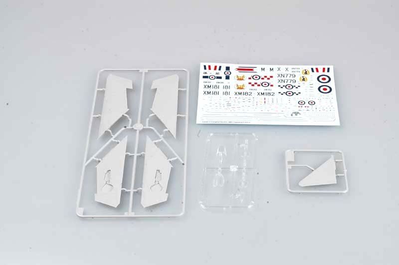 Trumpeter 01634 English Electric (BAC) Lightning F.1A/F.2 1/72 – zdjęcie 6
